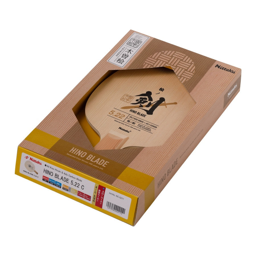 卓球ラケット ペン ヒノブレイド 5.22 C NC0211-76【Nittaku（ニッタク）-卓球ラケット】