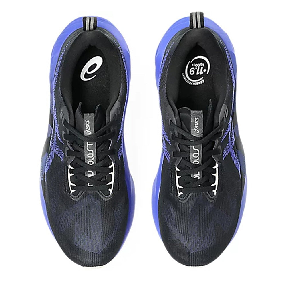 ランニングシューズ ジョギングシューズ ノヴァブラスト 5 ワイド ブラック ブルー 1011B975.004