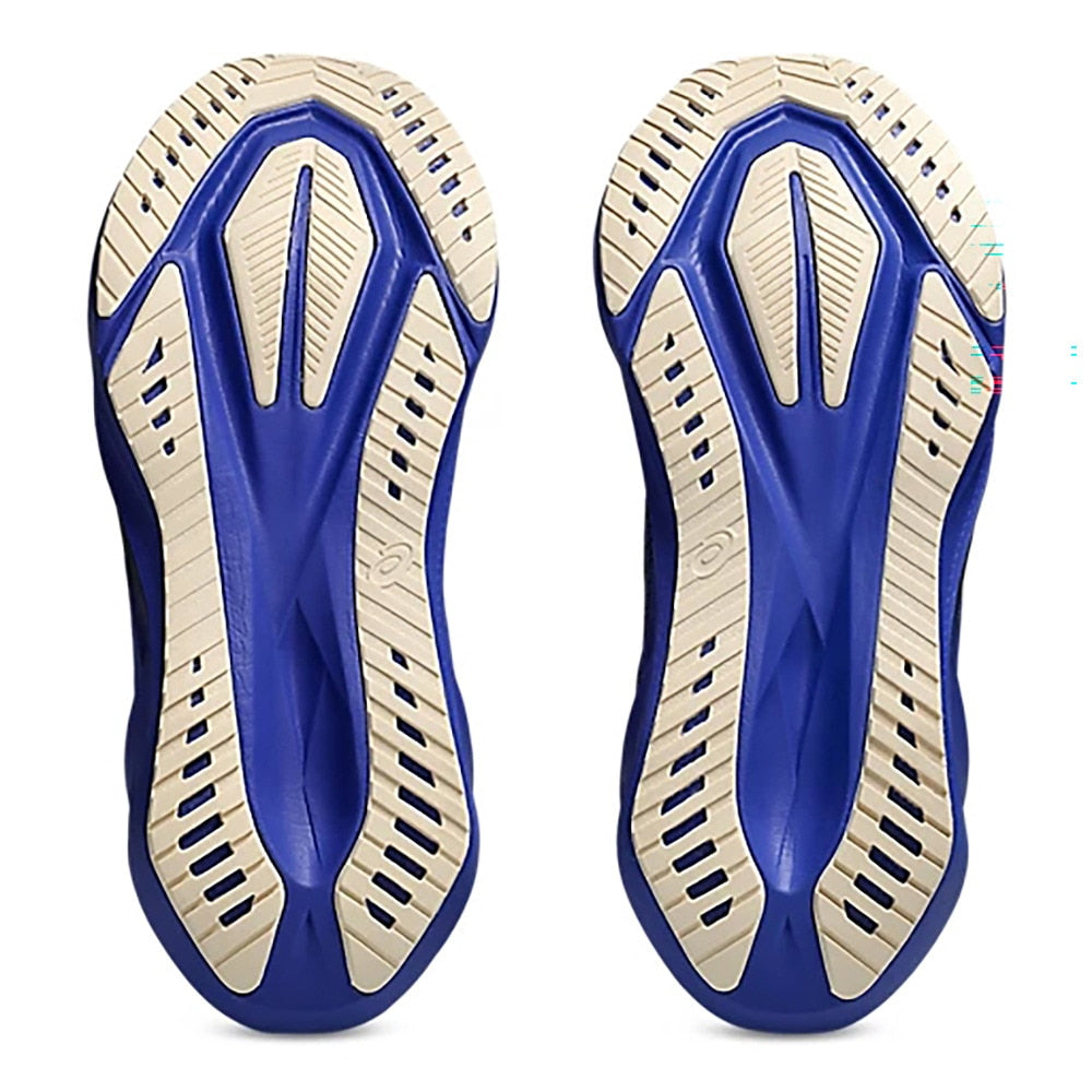 ランニングシューズ ジョギングシューズ ノヴァブラスト 5 ワイド ブラック ブルー 1011B975.004