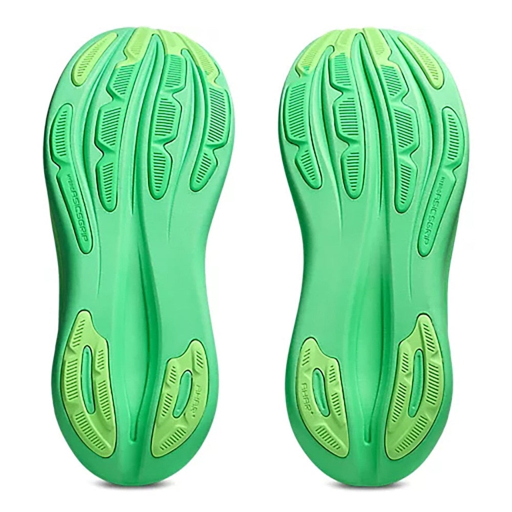 ランニングシューズ ジョギングシューズ ゲルニンバス 28 グリーン 1011C127.300