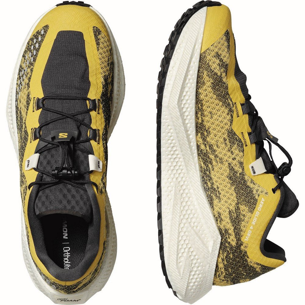 ランニングシューズ ジョギングシューズ エアロ グライド 4 イエロー GRVL L49175000 スポーツ シューズ