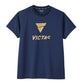 ＢＬＵＥ　ＥＤＧＥ　ＴＥＥ【VICTAS ヴィクタス -卓球ウェア】