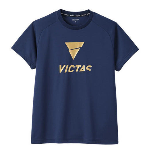 ＢＬＵＥ　ＥＤＧＥ　ＴＥＥ【VICTAS ヴィクタス -卓球ウェア】