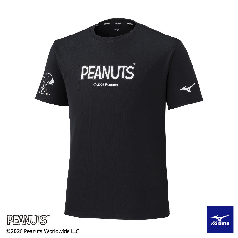 【MIZUNO （ミズノ）】 卓球ウェア シャツ PEANUTS ゲームシャツ 82JADP0209
