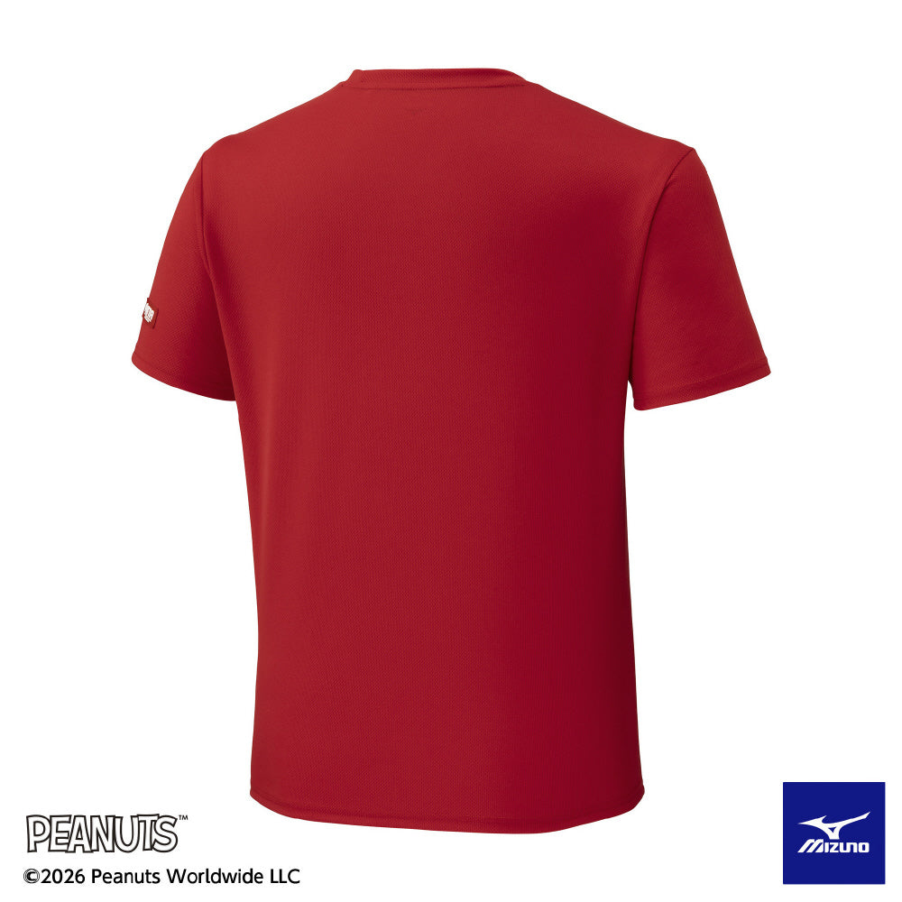 【MIZUNO（ミズノ）】 卓球ウェア シャツ PEANUTS ゲームシャツ 82JADP0262