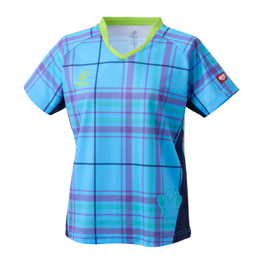 【受注予約】〜2/8まで nittaku 限定ウェア 早田ひな選手 オリジナルデザイン 26ひなLDシャツB レディース【Nittaku-卓球ウェア】