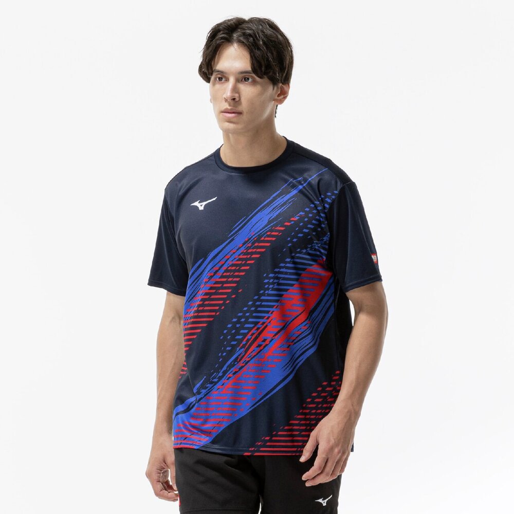 卓球 ゲームシャツ ミズノ メンズ レディース MIZUNO シャツ 日本卓球協会公認商品 JTTA 82JAD103
