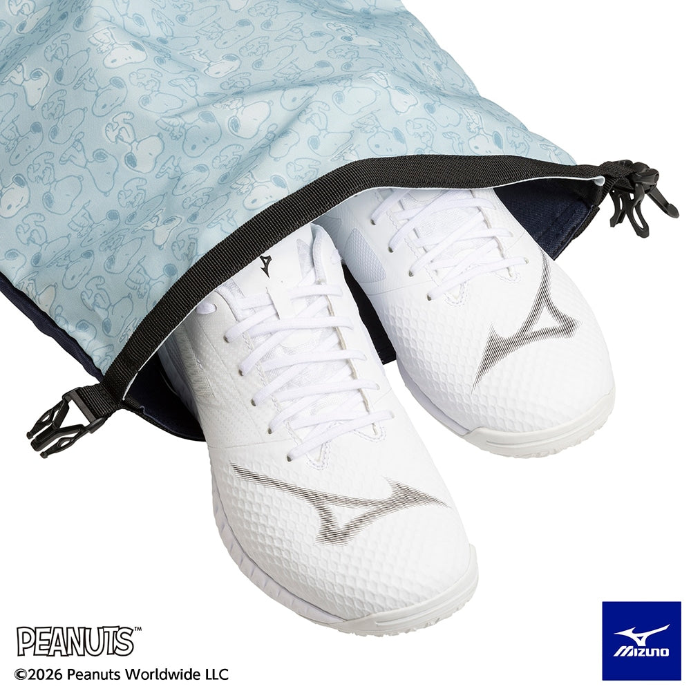 【MIZUNO（ミズノ）】ピーナッツ ロールトップシューズケース 83JDD05414