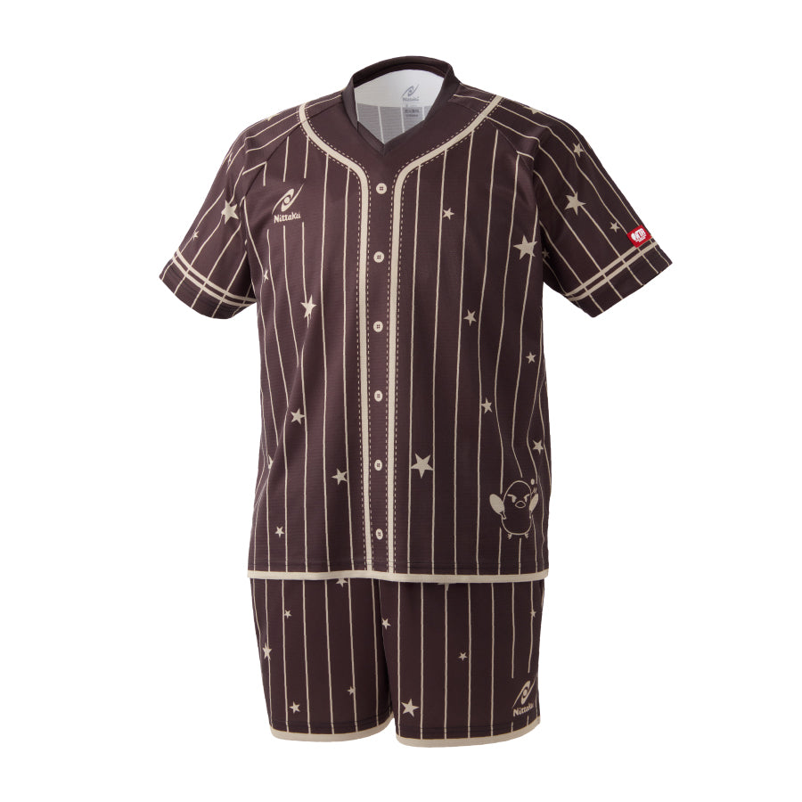 【受注予約】〜2/8まで nittaku 限定ウェア 早田ひな選手 オリジナルデザイン 26ひなUNIシャツA ユニセックス 男女兼用【Nittaku-卓球ウェア】