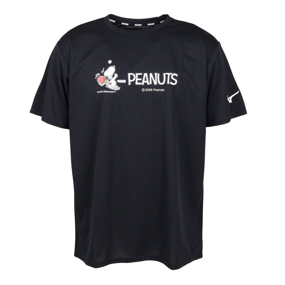 【MIZUNO（ミズノ）】卓球ウェア シャツ PEANUTS ゲームシャツ 82JADP0109