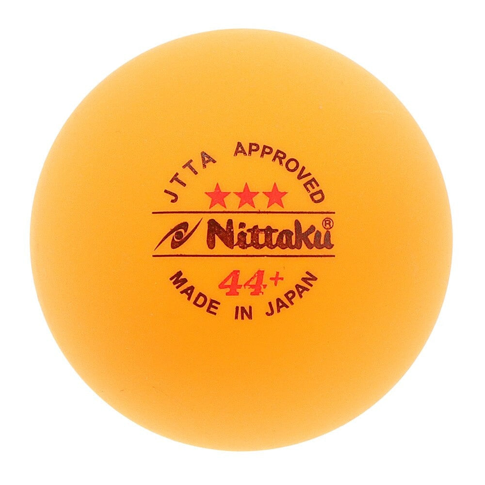 ラージボール 44プラ 3スター　3個入【Nittaku-卓球ボール】